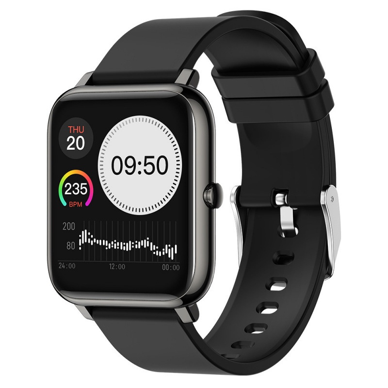 Smart Square Watch P22 Herzfrequenzmessung, Blutsauerstoff- und Schlafüberwachung, Sport-Bluetooth-Smartwatch_voghion.com
