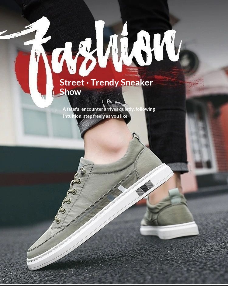 Men's Breathable Ice Silk Casual Sneakers For Everyday Wear_voghion.com