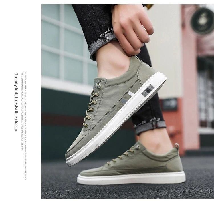 Men's Breathable Ice Silk Casual Sneakers For Everyday Wear_voghion.com