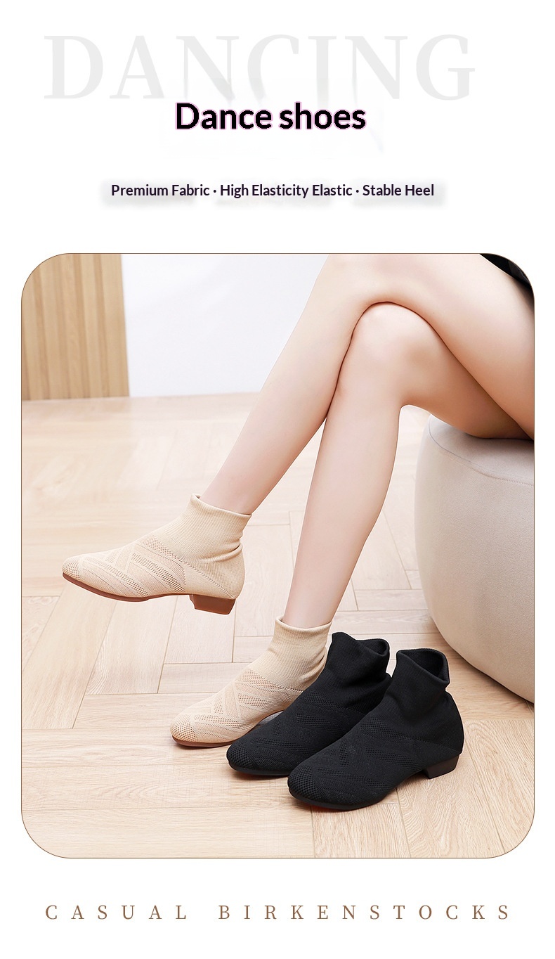 Professional Dance Shoes For Modern Jazz And Yoga Practice_voghion.com