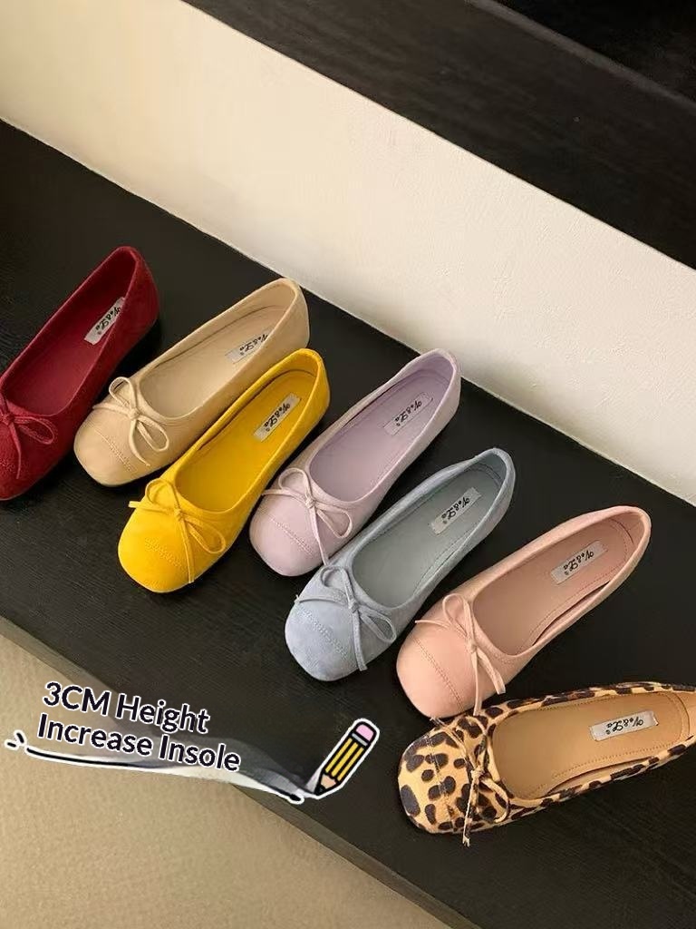 Damen Tanzschuhe Aus Echtleder Mit Integrierter Erhöhung_voghion.com
