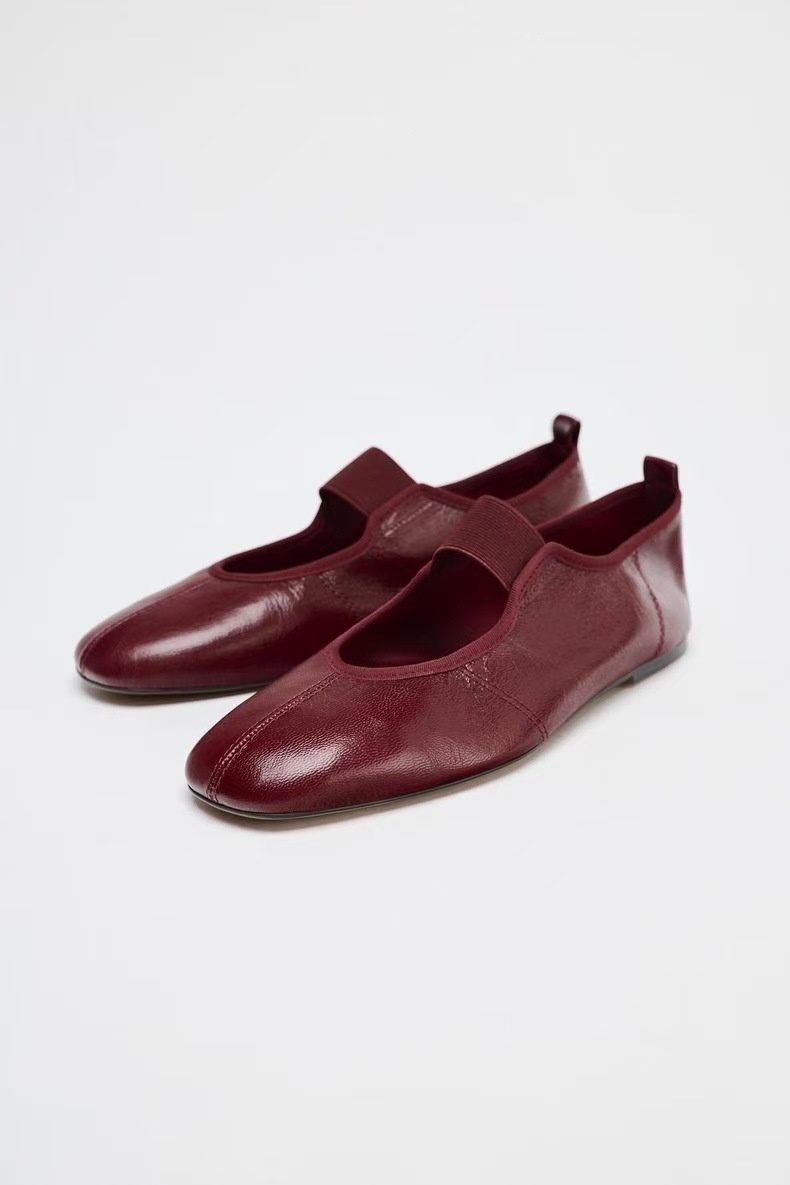 Scarpe da ballo donna mary jane comode in pelle di pecora_voghion.com