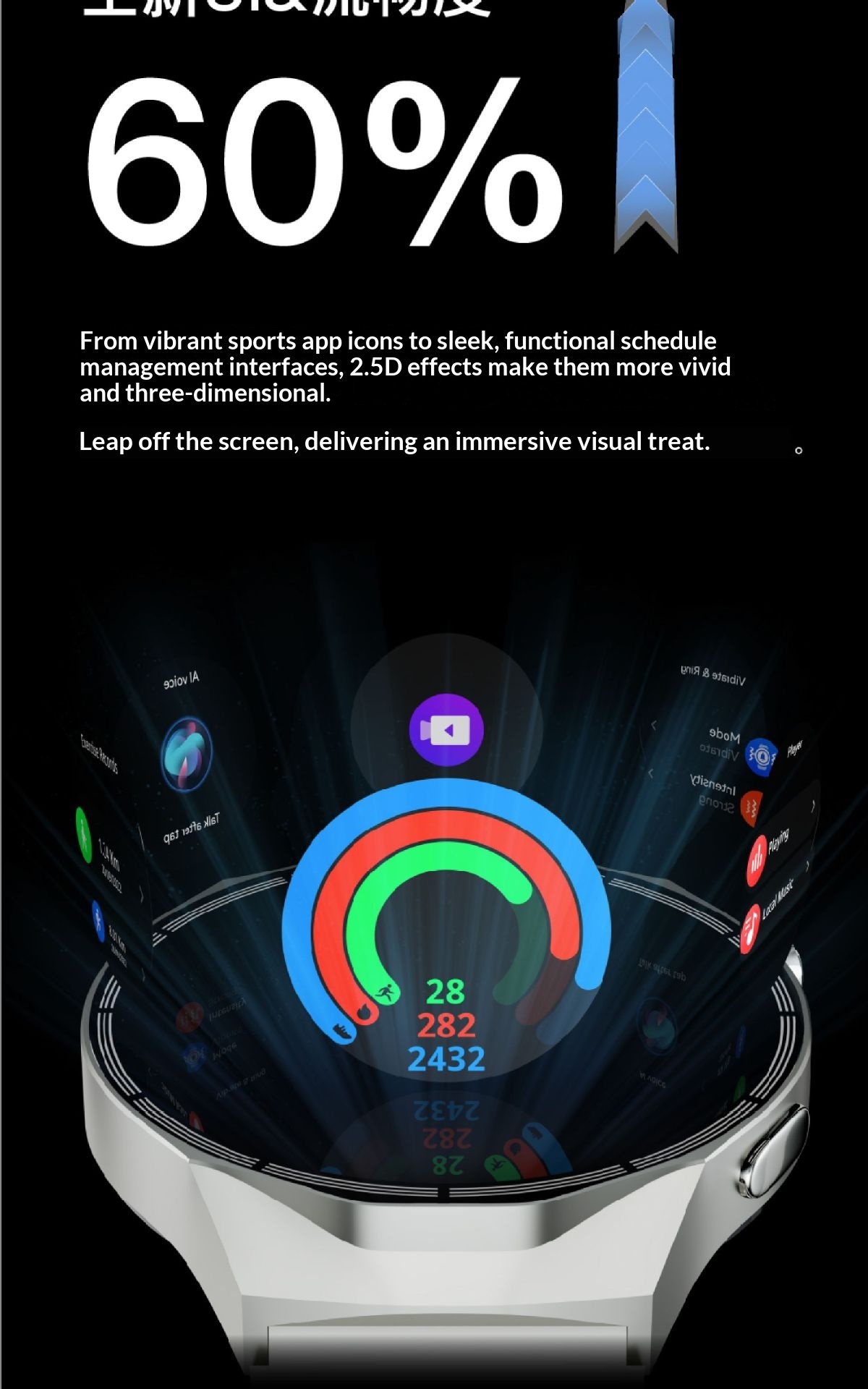 Smart Watch With Bluetooth Calling And Nfc Waterproof Design_voghion.com