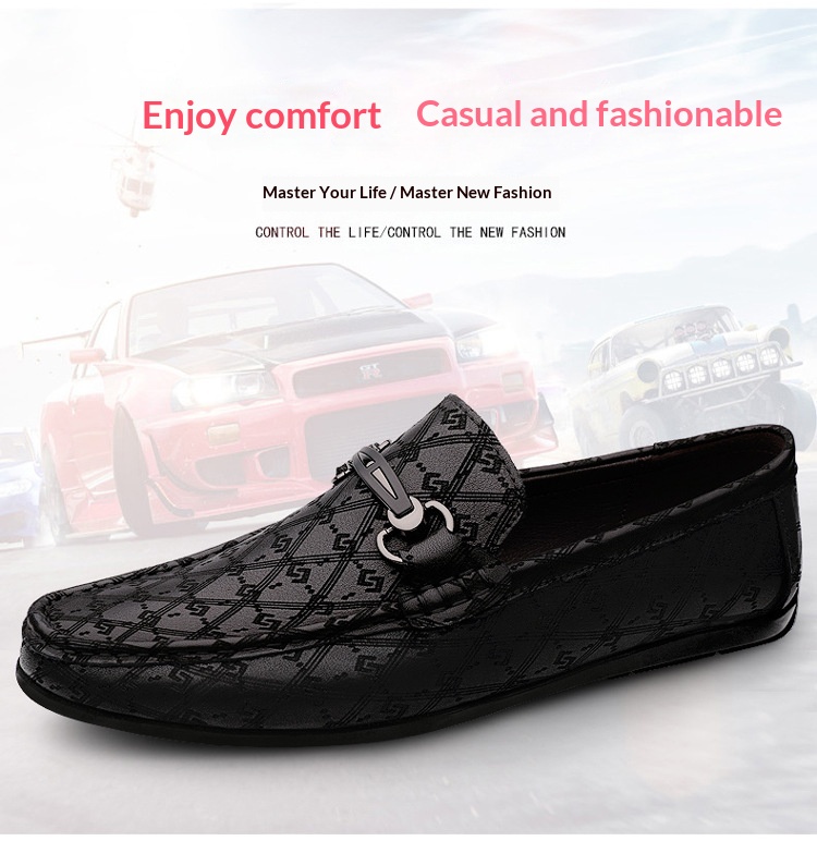 Herren Slipper Freizeitschuhe Aus Leder Flache Slipper Slipper_voghion.com