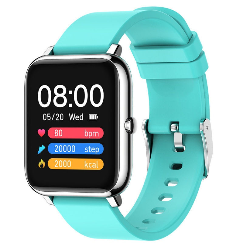 Smart Square Watch P22 Herzfrequenzmessung, Blutsauerstoff- und Schlafüberwachung, Sport-Bluetooth-Smartwatch_voghion.com