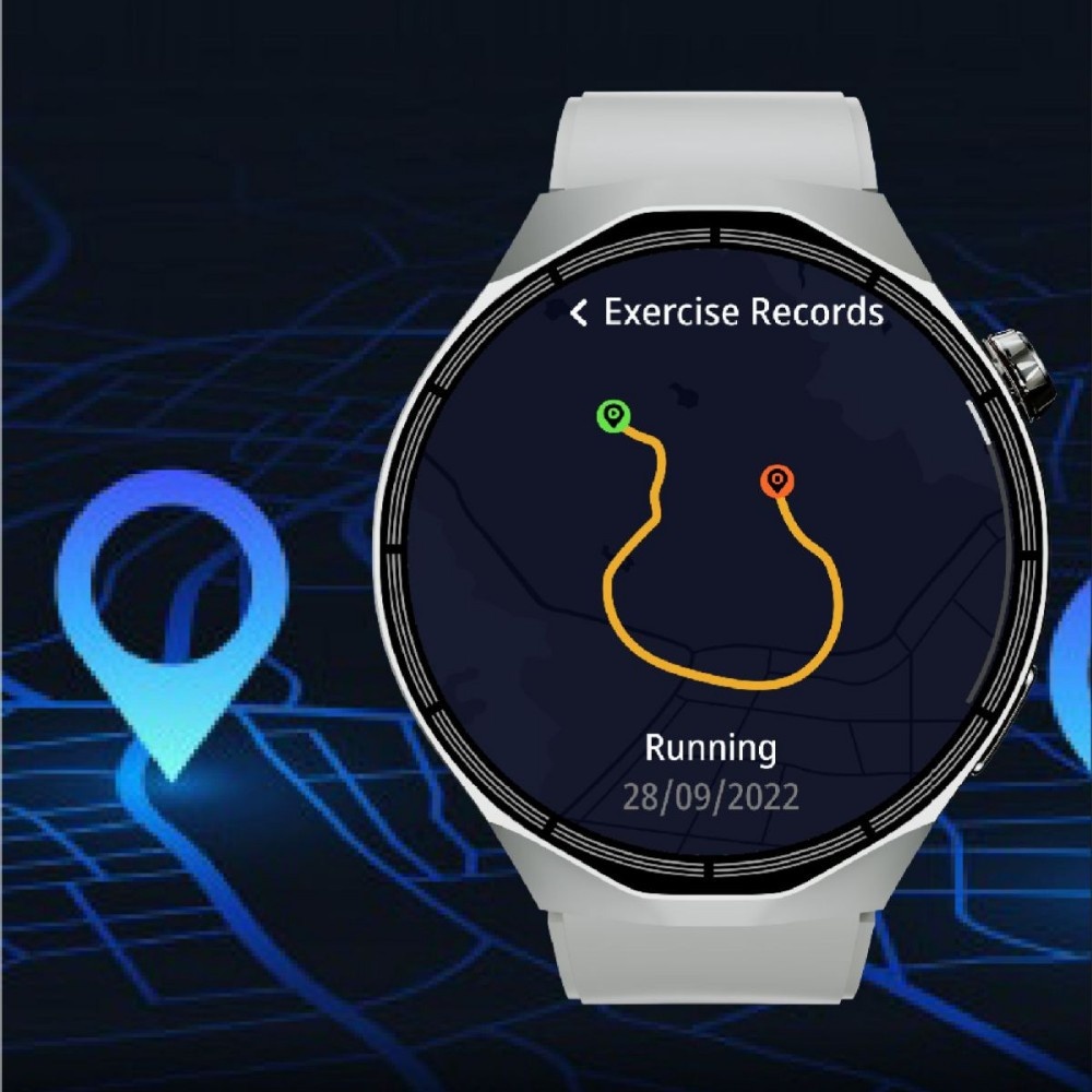 Smart Watch With Bluetooth Calling And Nfc Waterproof Design_voghion.com