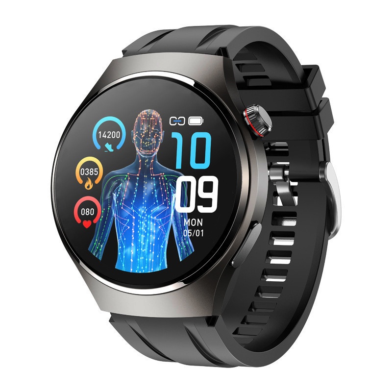 Watch4 Glucose Lipid Uric Acid Smart Alipay NFC Bluetooth Call Heart Rate Pressure Blood Oxygen Watch_voghion.com