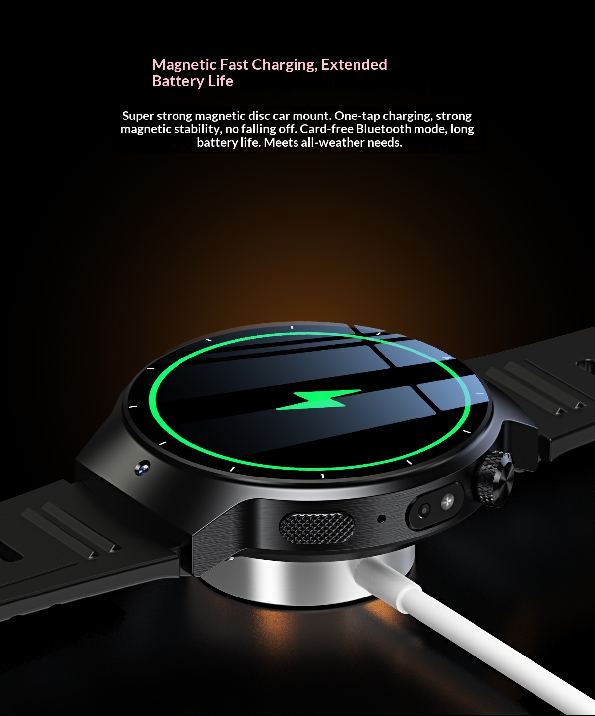 Orologio con SIM card, piena compatibilità di rete, chiamate Bluetooth, telecomando a infrarossi, Smart Factory Store, 5G_voghion.com