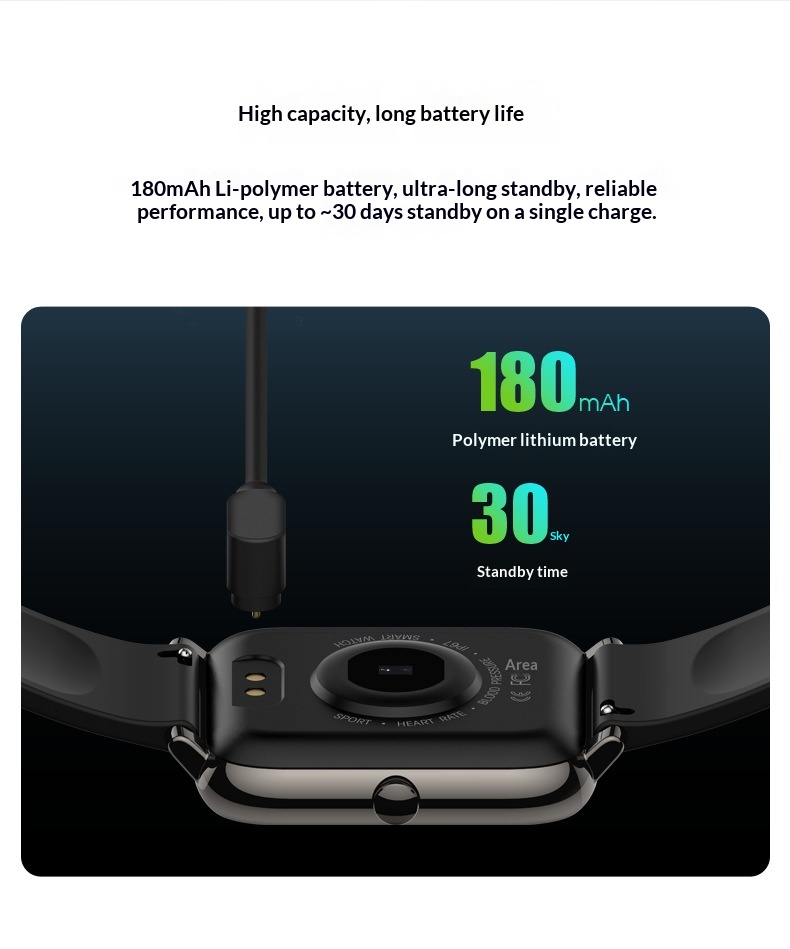 Smartwatch Mit Herzfrequenz- Und Blutsauerstoffmessung Bluetooth_voghion.com