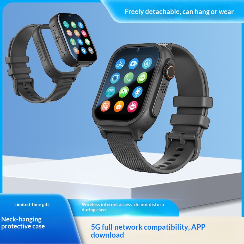 Children's Smartwatch For Primary Middle School Students, 5G Smart Card Positioning, Anti-lost, Detachable And Wearable_voghion.com