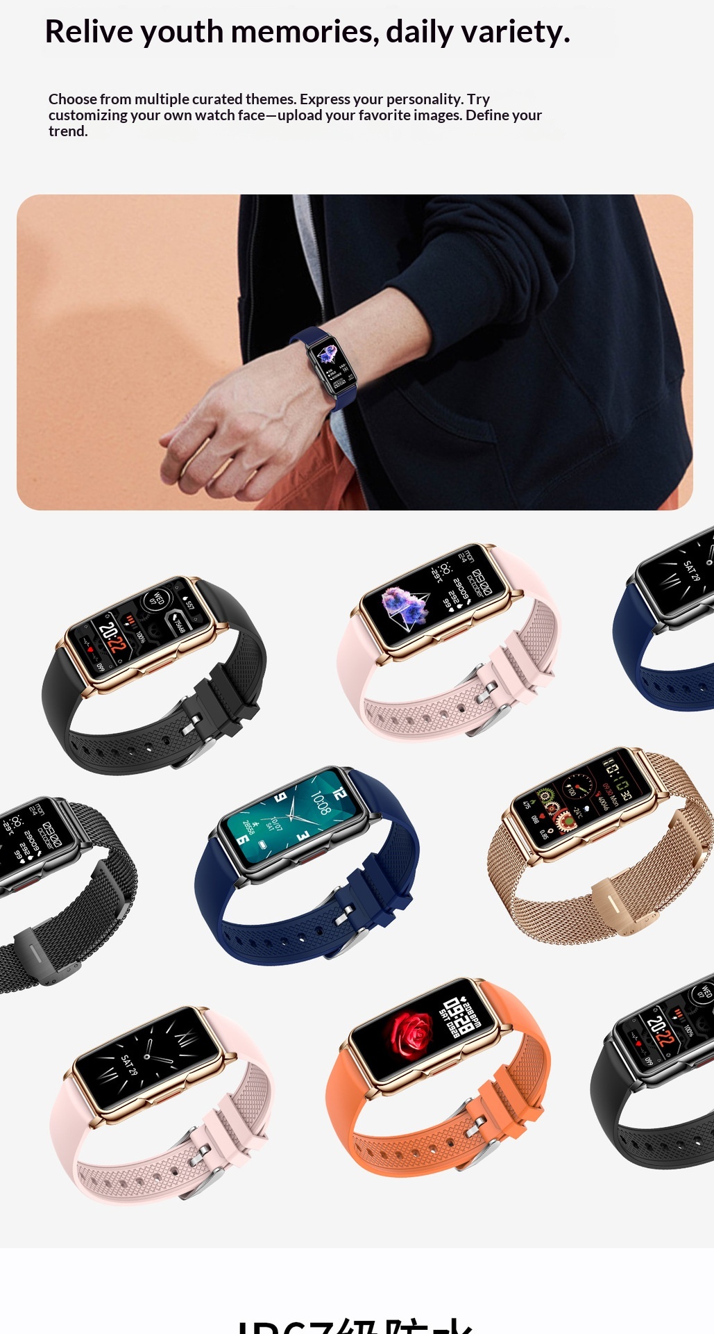 Smartwatch Für Damen Mit Herzfrequenz- Und Blutsauerstoffmessung_voghion.com