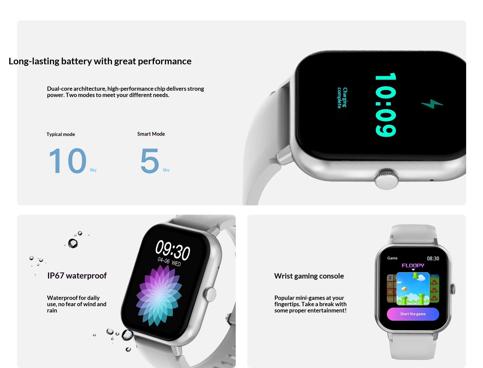 Smartwatch med bluetooth-samtal och hälsomätning_voghion.com
