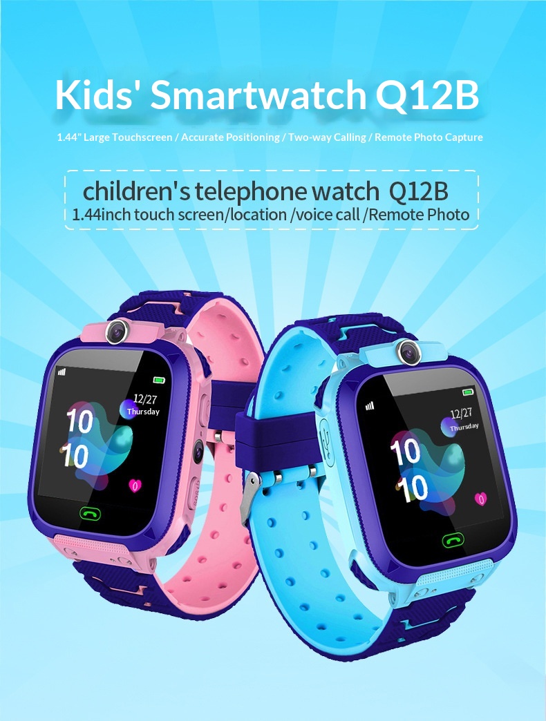 Smartwatch For Kids With Gps Positioning Waterproof And Camera_voghion.com