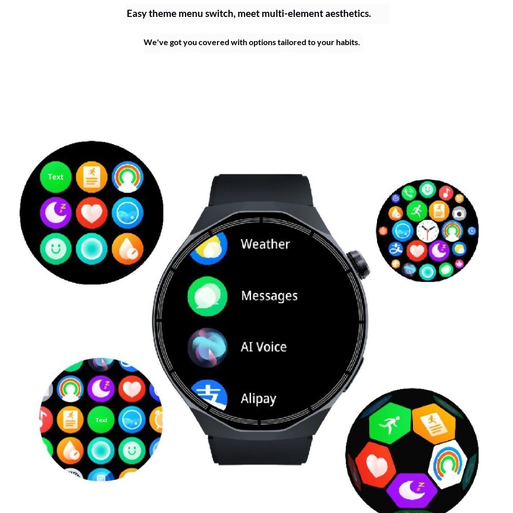 HT30 Smart Huaqiangbei Ordinary Master Life Waterproof NFC Multi-Sport Mode Bluetooth Call Watch_voghion.com