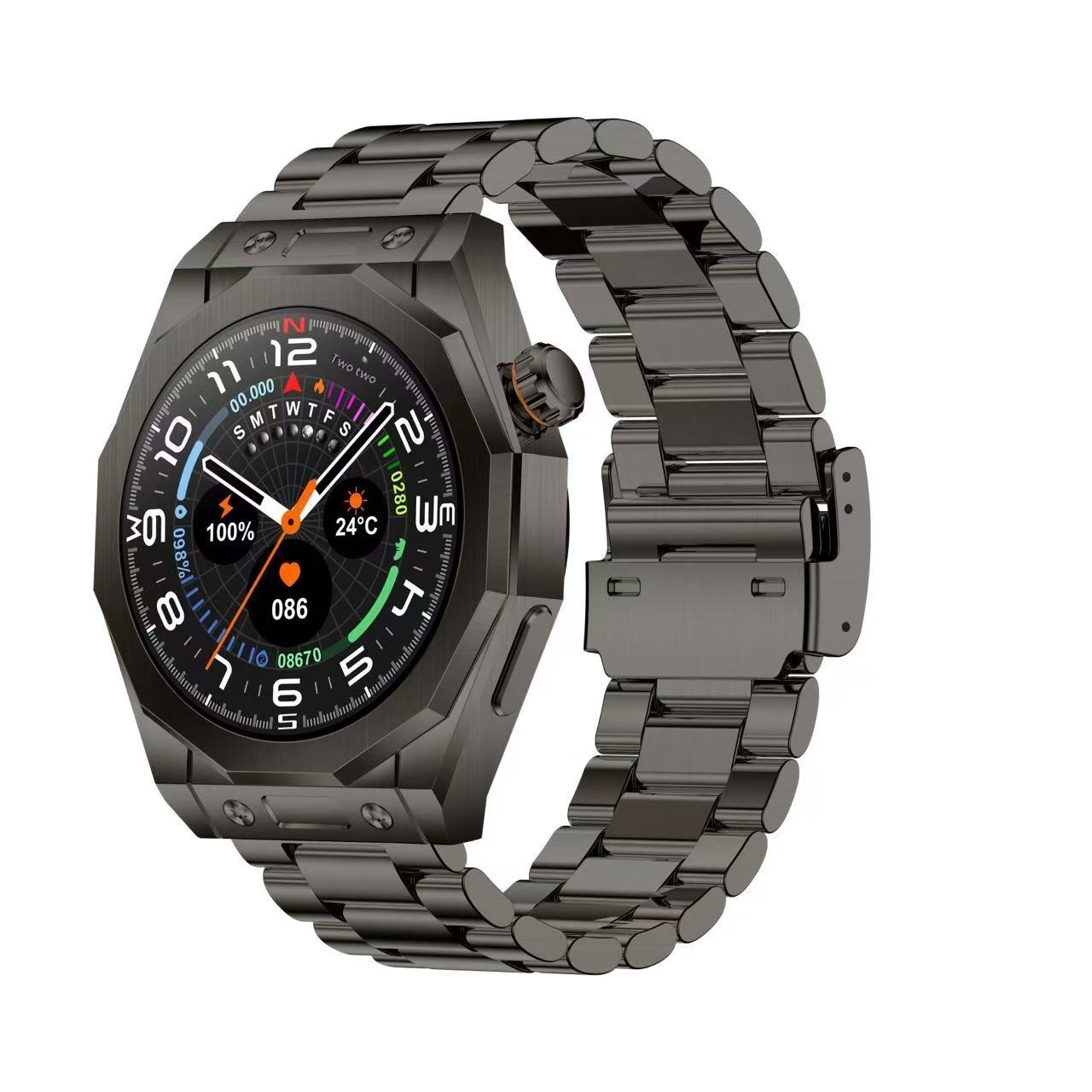 New Z18MAX Smart Large Capacity Bluetooth Call Blood Oxygen Heart Rate Sleep Sports Waterproof Watch Digital_voghion.com