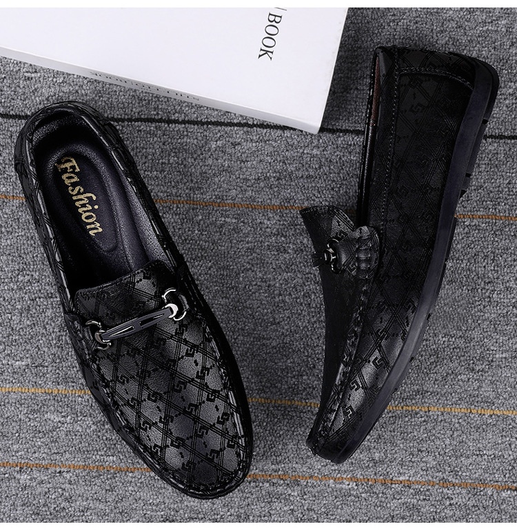 Herren Slipper Freizeitschuhe Aus Leder Flache Slipper Slipper_voghion.com