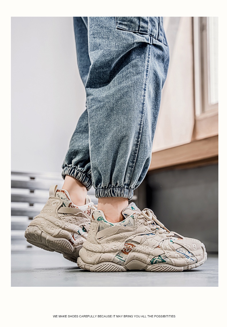 Herren Chunky Dad Sneakers Modische Freizeitschuhe Für Herren_voghion.com