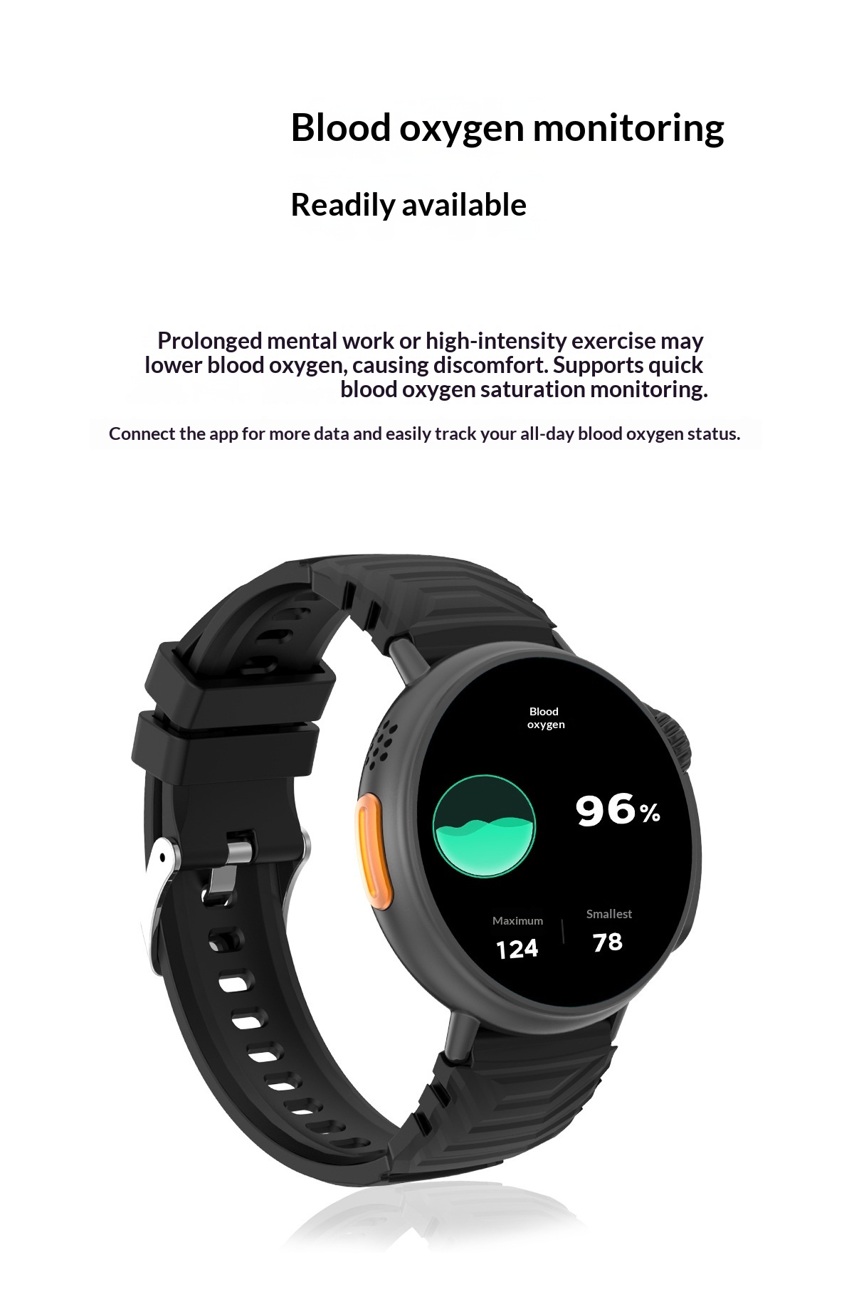 Smartwatch Mit Bluetooth Anruffunktion Und Großem Display_voghion.com