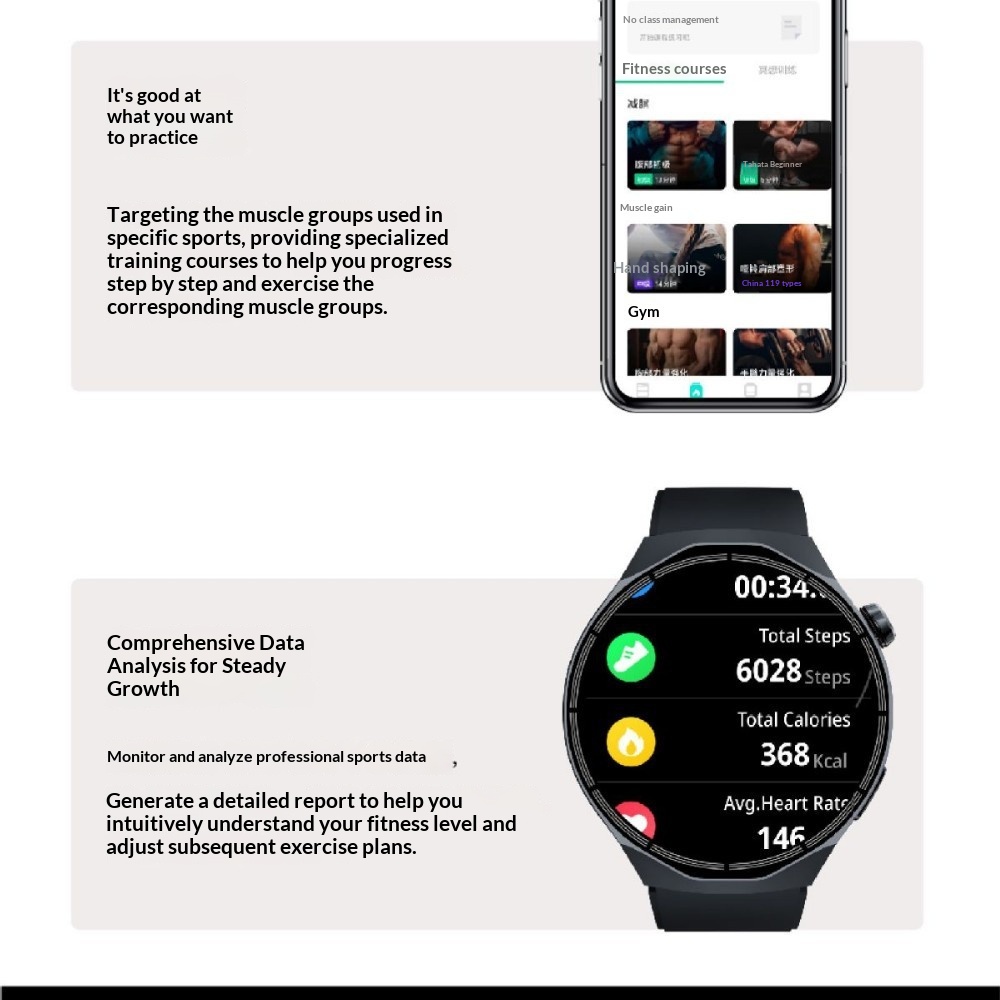 HT30 Smart Huaqiangbei Ordinary Master Life Waterproof NFC Multi-Sport Mode Bluetooth Call Watch_voghion.com