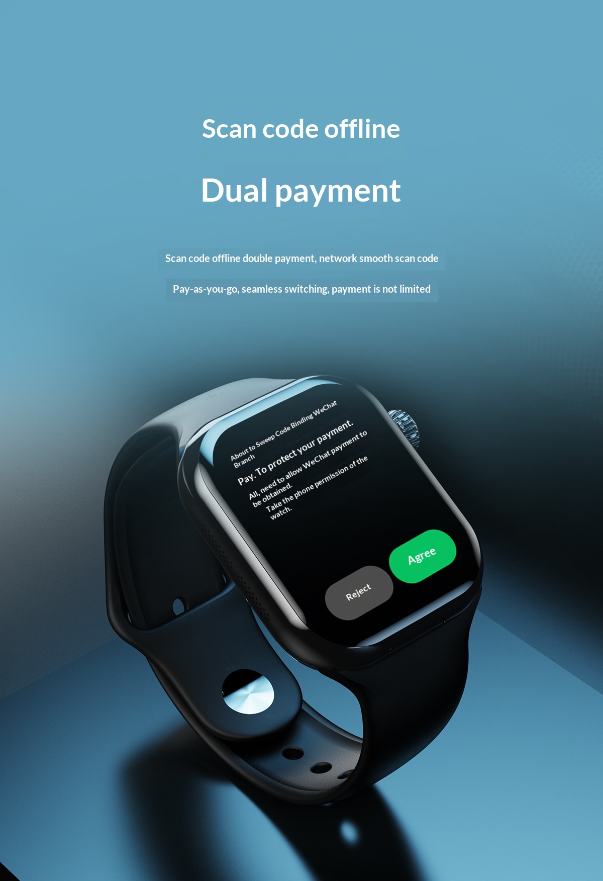 Smartwatch Cd20max+ With Card Slot Fingerprint And Morse Code_voghion.com