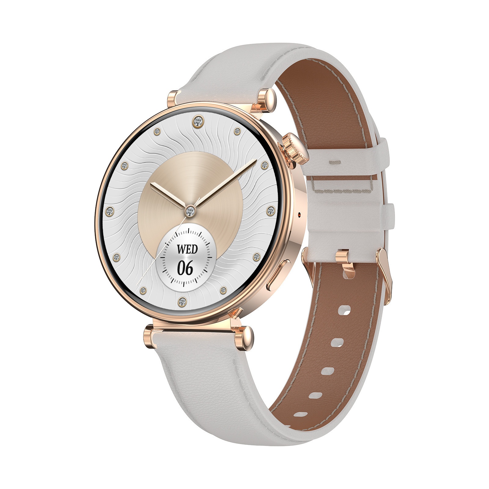 New HK41 Smart 1.32inch AMOLED Screen Bluetooth Call Always-On Display Fashion Watch_voghion.com
