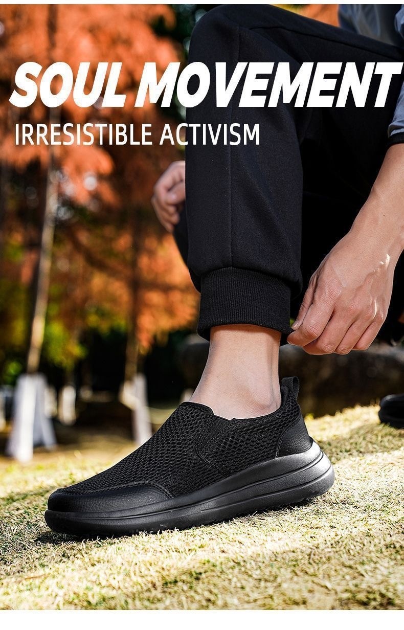 Bequeme Leichte Herren Slip-on Freizeitschuhe Für Den Alltag_voghion.com