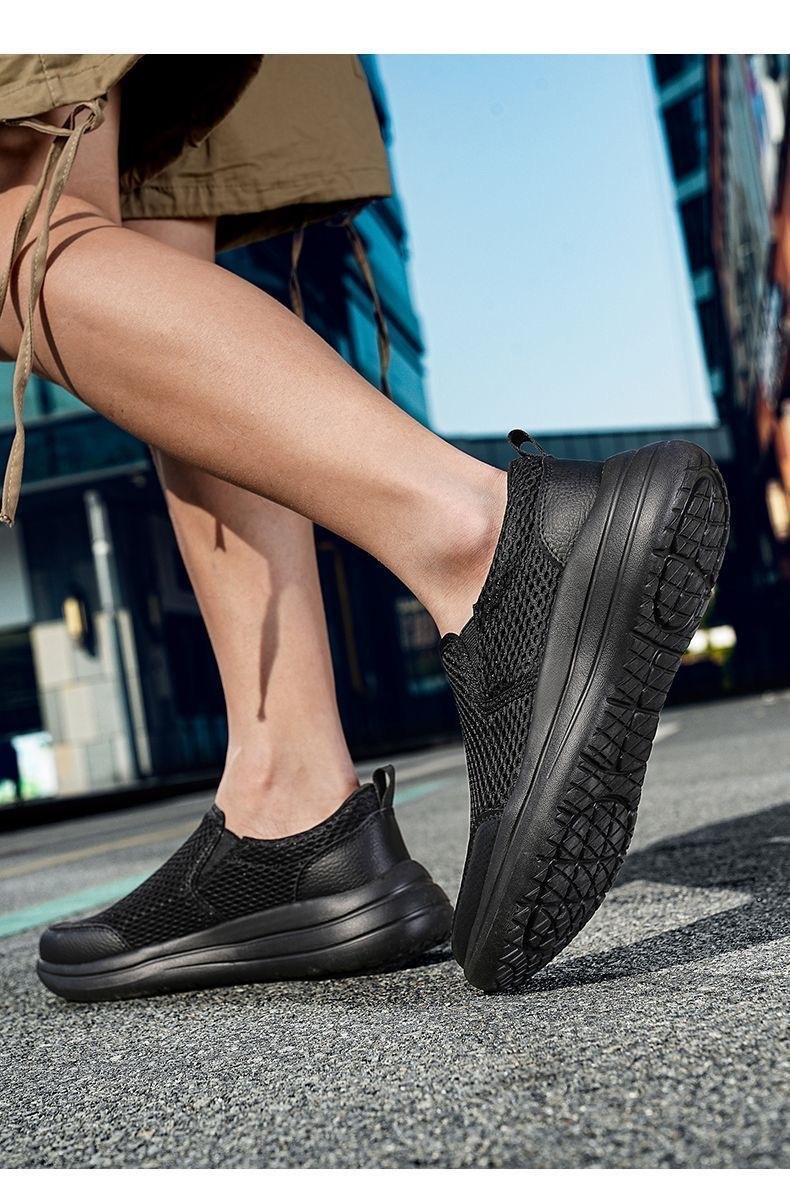 Bequeme Leichte Herren Slip-on Freizeitschuhe Für Den Alltag_voghion.com
