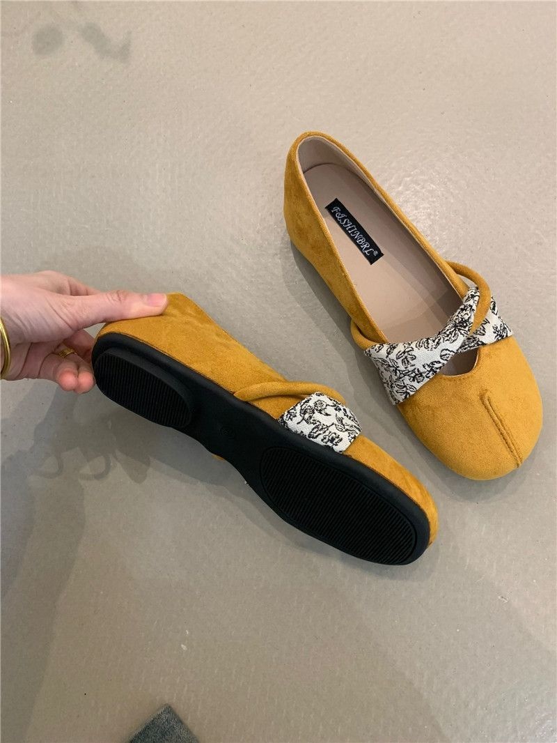 Retro mary jane dansesko til kvinder med rund tå_voghion.com