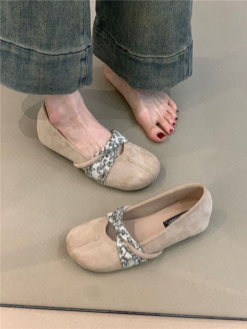 Retro mary jane dansesko til kvinder med rund tå_voghion.com