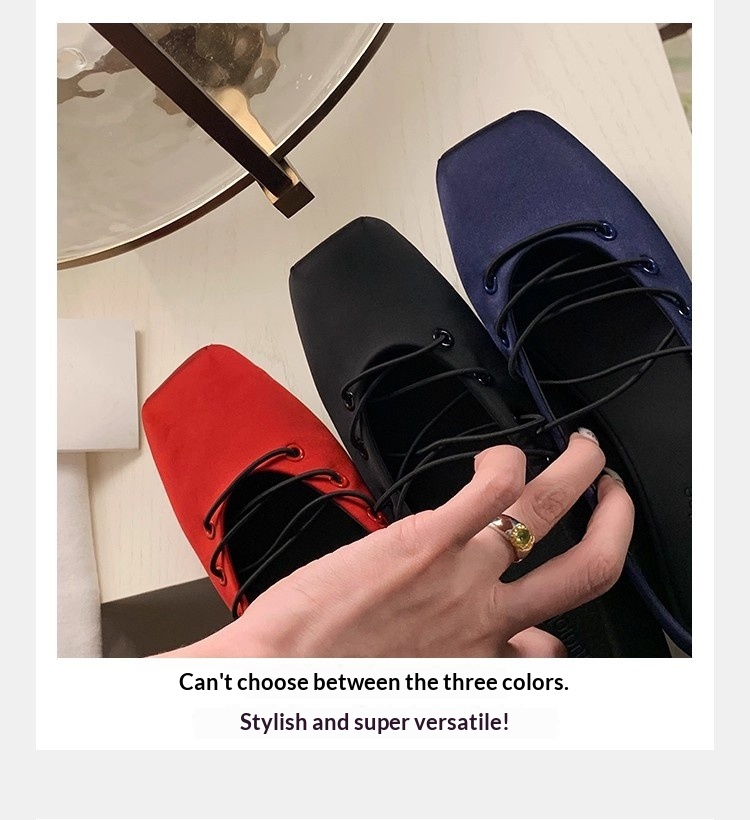 Scarpe da ballo rosse in pelle di pecora con rialzo donna_voghion.com