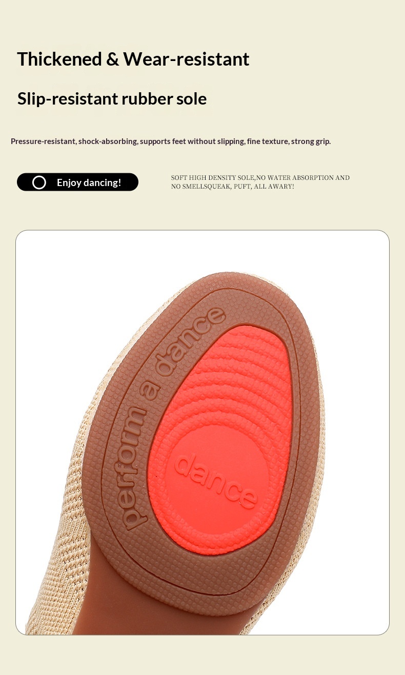 Professional Dance Shoes For Modern Jazz And Yoga Practice_voghion.com