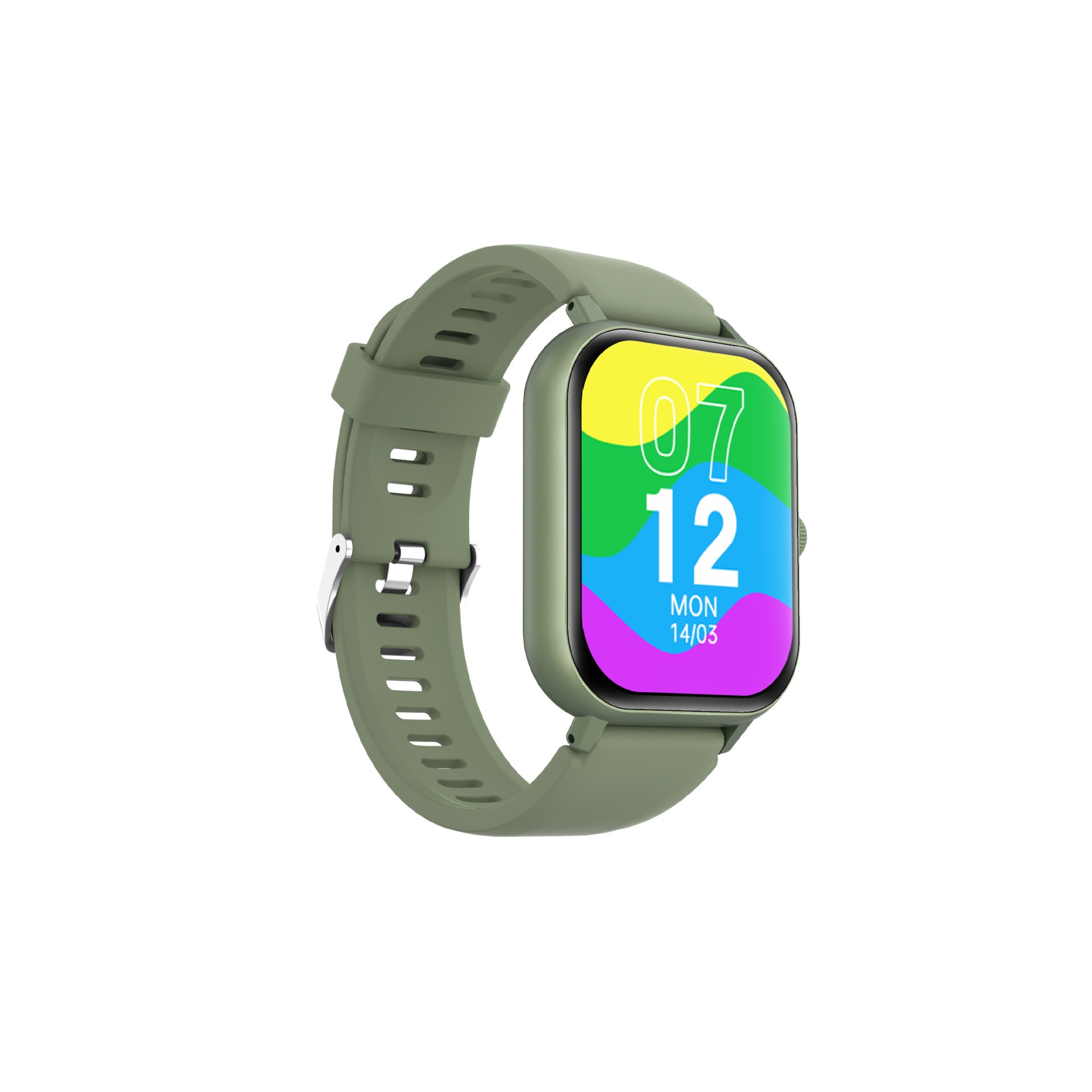 ZL54C Smartwatch mit Herzfrequenzmessung, Blutdruckmessung, Blutsauerstoffmessung, Bluetooth-Anruffunktion, Musikwiedergabe, Nachrichtenfunktion, Multisport-Funktion und Schrittzähler_voghion.com