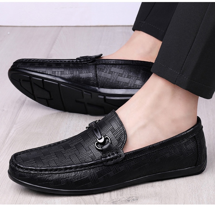 Herren Slipper Freizeitschuhe Aus Leder Flache Slipper Slipper_voghion.com