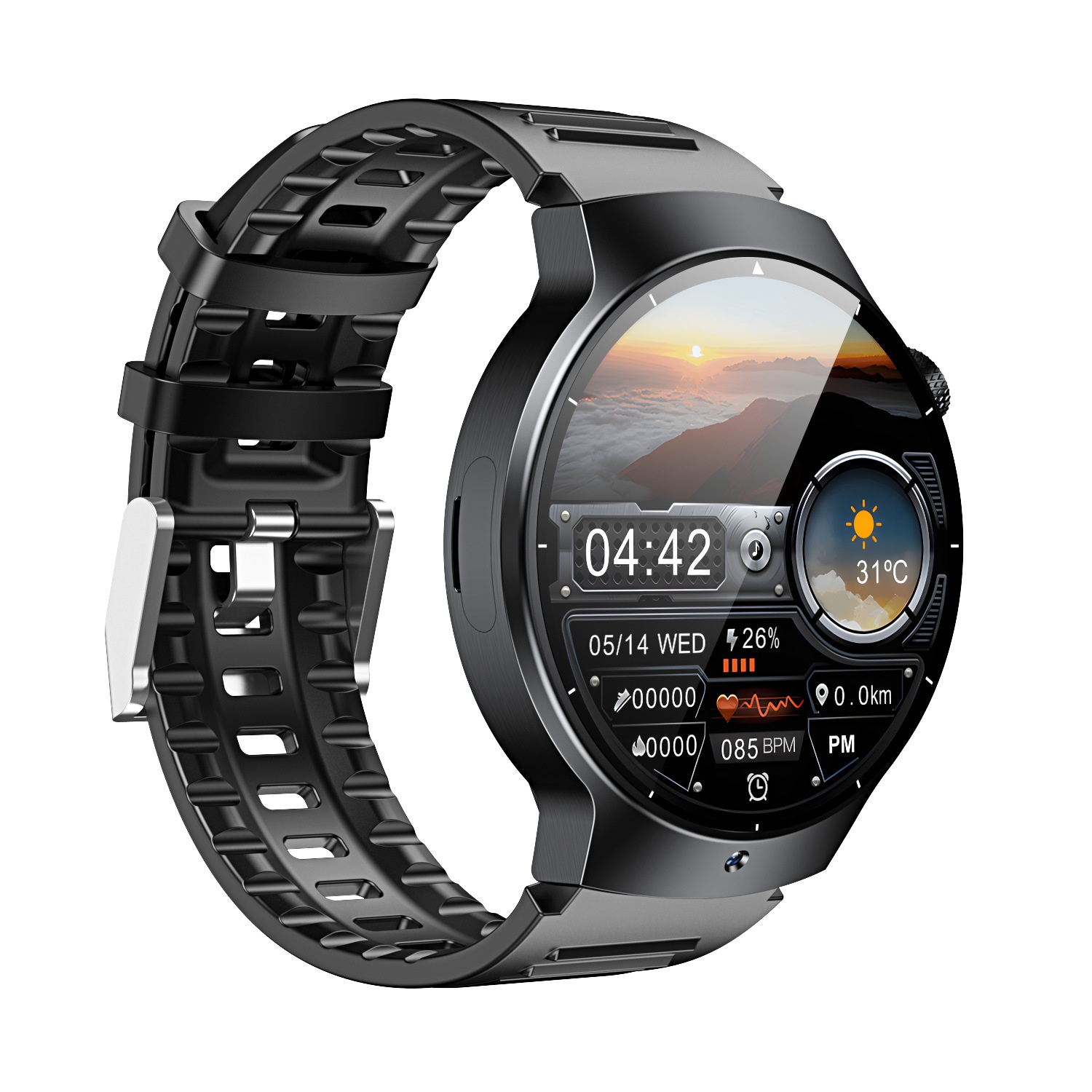 Orologio con SIM card, piena compatibilità di rete, chiamate Bluetooth, telecomando a infrarossi, Smart Factory Store, 5G_voghion.com
