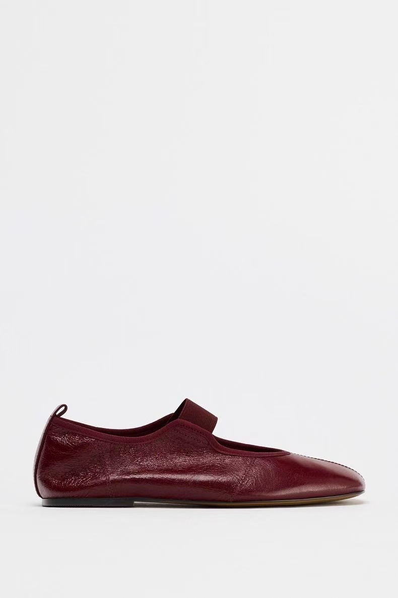 Scarpe da ballo donna mary jane comode in pelle di pecora_voghion.com