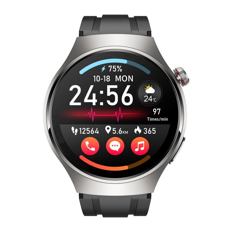 Watch4 Glucose Lipid Uric Acid Smart Alipay NFC Bluetooth Call Heart Rate Pressure Blood Oxygen Watch_voghion.com