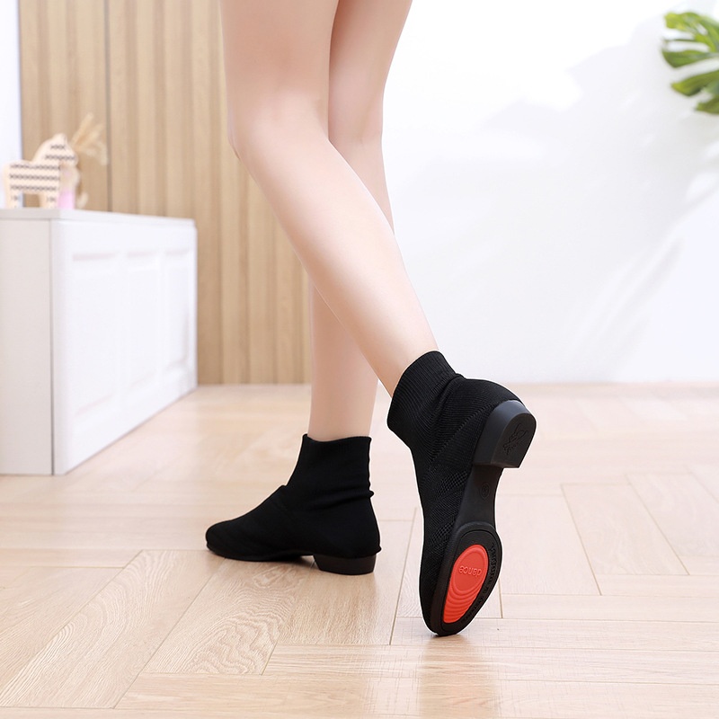 Dance Shoes Dance Shoes For Yoga, Modern Soft-soled Ethnic Jazz, Adult Square Practice, Chinese Dance, Breathable And Lightweight_voghion.com