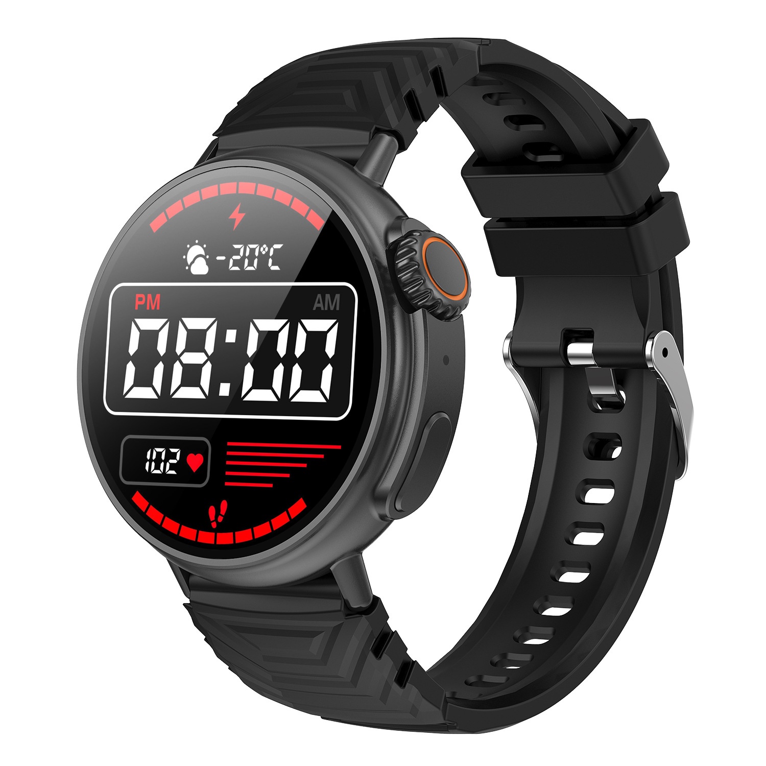 Grenzüberschreitender Bestseller GT88 Smartwatch mit großem 1,52-Zoll-Bildschirm, Bluetooth-Anruffunktion, Blutsauerstoff- und Herzfrequenzmessung_voghion.com