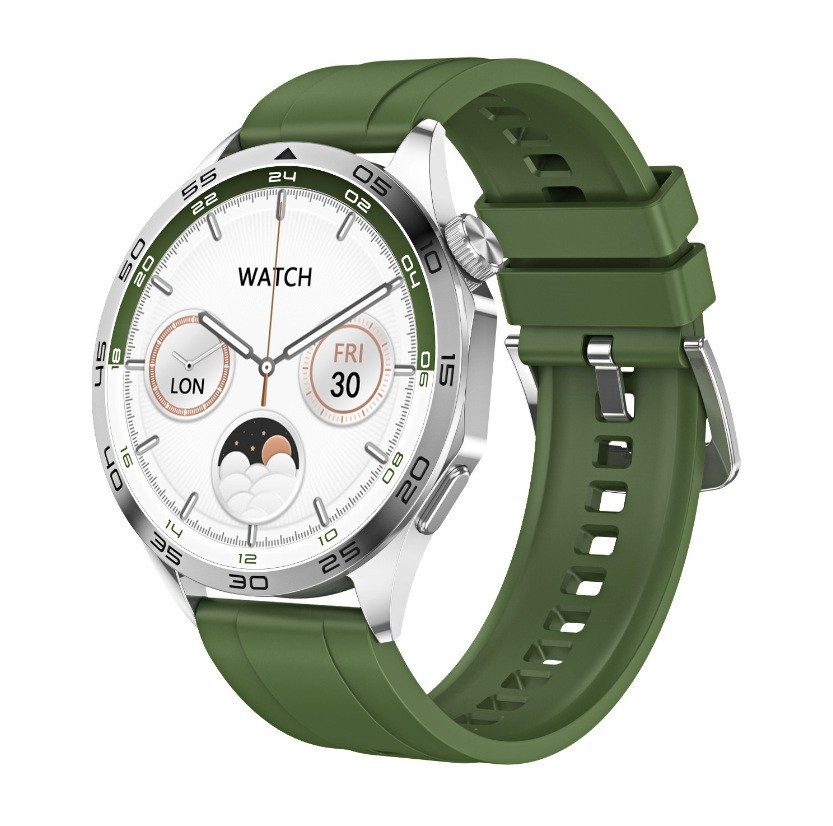 Gt4 Smartwatch Mit Bluetooth Hd Rundem Display Für Sport Herren_voghion.com
