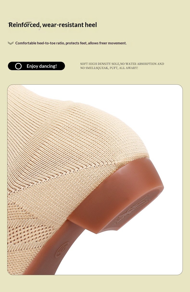 Professional Dance Shoes For Modern Jazz And Yoga Practice_voghion.com