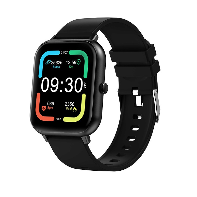 ZL54C Smartwatch mit Herzfrequenzmessung, Blutdruckmessung, Blutsauerstoffmessung, Bluetooth-Anruffunktion, Musikwiedergabe, Nachrichtenfunktion, Multisport-Funktion und Schrittzähler_voghion.com