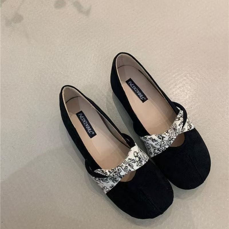 Retro mary jane dansesko til kvinder med rund tå_voghion.com