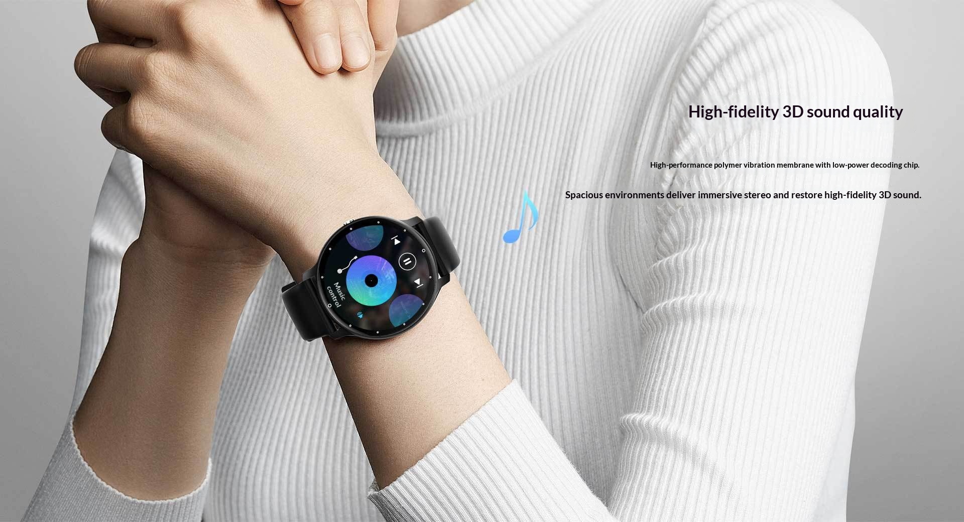 Smartwatch Mit Bluetooth-telefonie Und Ki-gesundheitsanalyse_voghion.com