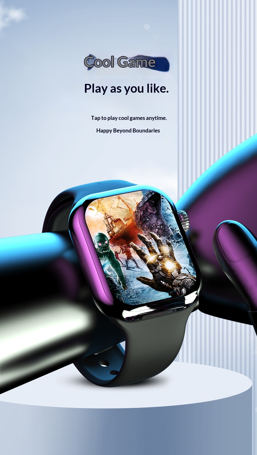 Smartwatch Cd20max+ With Card Slot Fingerprint And Morse Code_voghion.com