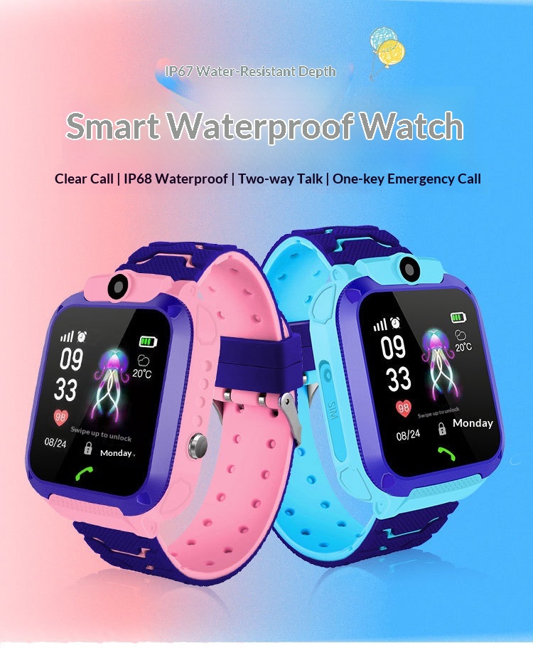 Smartwatch For Kids With Gps Positioning Waterproof And Camera_voghion.com