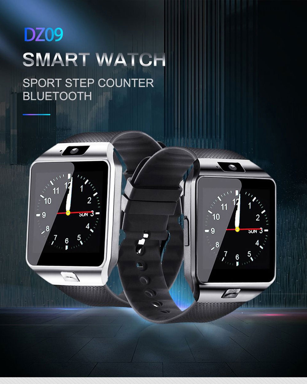 Dz09 Smartwatch Mit Sim-karten-slot Und Bluetooth-funktion_voghion.com