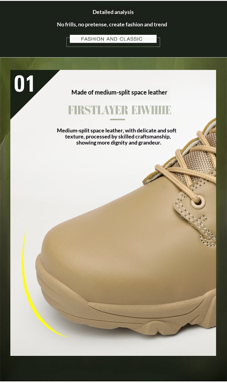 Britische Herren Desert Boots Combat Trainingsschuhe Arbeitsstiefel_voghion.com