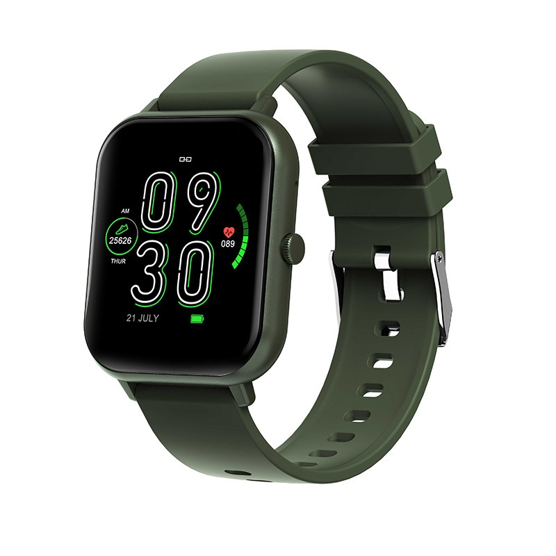 ZL54C Smartwatch mit Herzfrequenzmessung, Blutdruckmessung, Blutsauerstoffmessung, Bluetooth-Anruffunktion, Musikwiedergabe, Nachrichtenfunktion, Multisport-Funktion und Schrittzähler_voghion.com