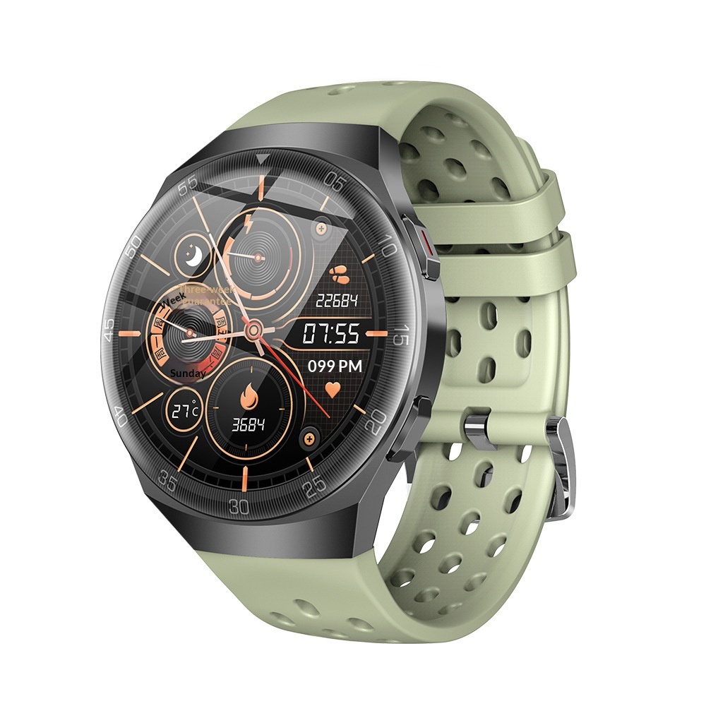 Smartwatch Mit Herzfrequenz- Und Blutdruckmesser Sowie Bluetooth-anruf_voghion.com