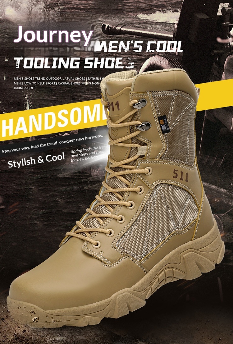 Britische Herren Desert Boots Combat Trainingsschuhe Arbeitsstiefel_voghion.com